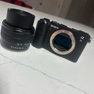 Sony 7C Camera - Black ($1300 with lense, $1100 w/o)